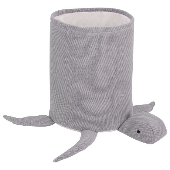 Lasten kori Kilpikonna TANDA puuvilla Harmaa