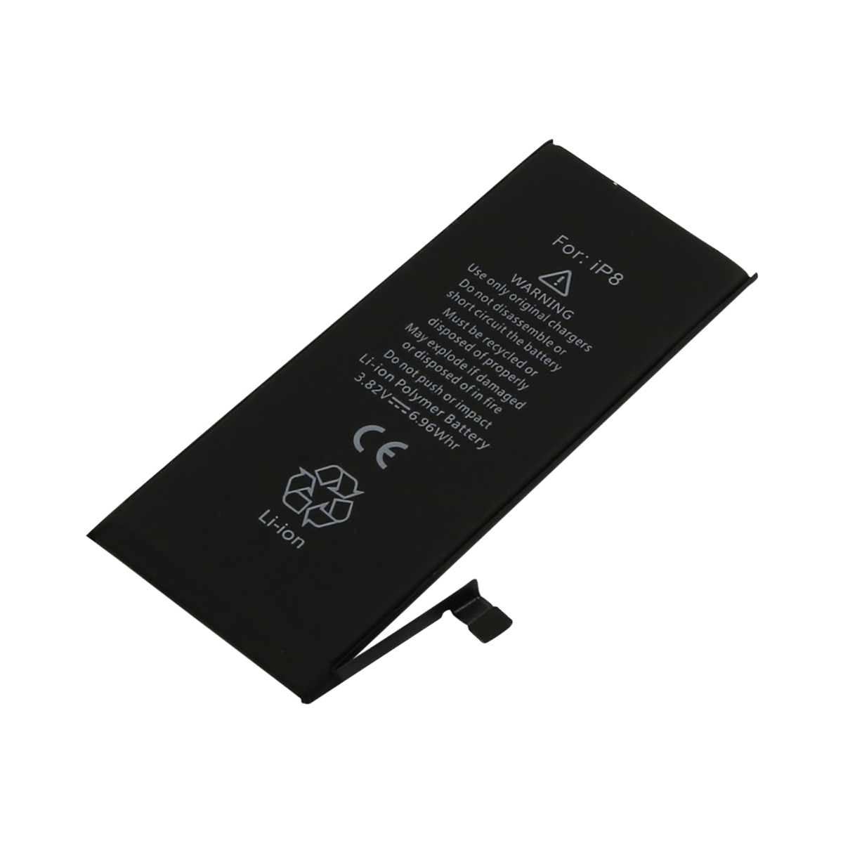 Korvaava akku iPhone 8:lle Li-Polymer 3,82V 1821mAh 6,96Wh