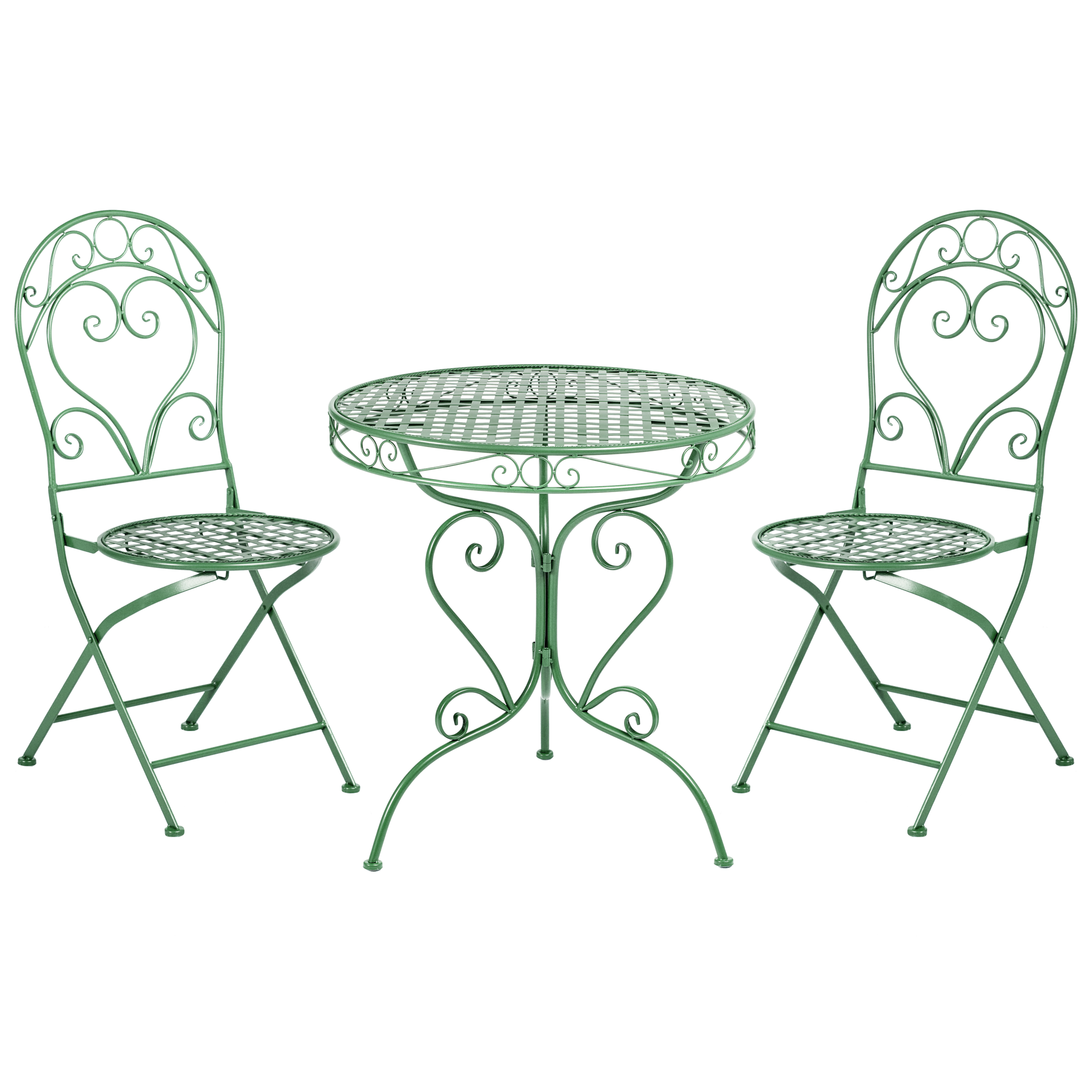 Bistrosetti ALBINIA metalli Vihreä