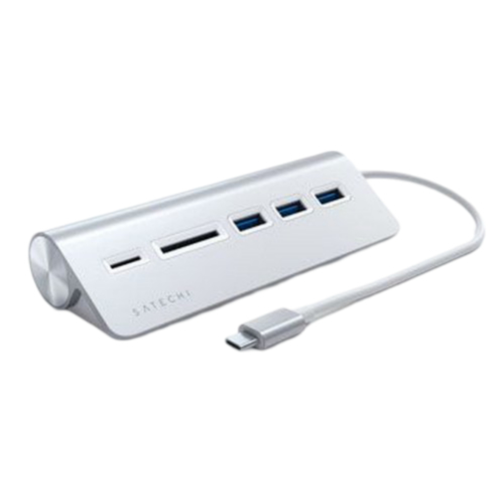 Hub Type-C USB 3.0 5Gbps SD/Micro Kortinlukijat