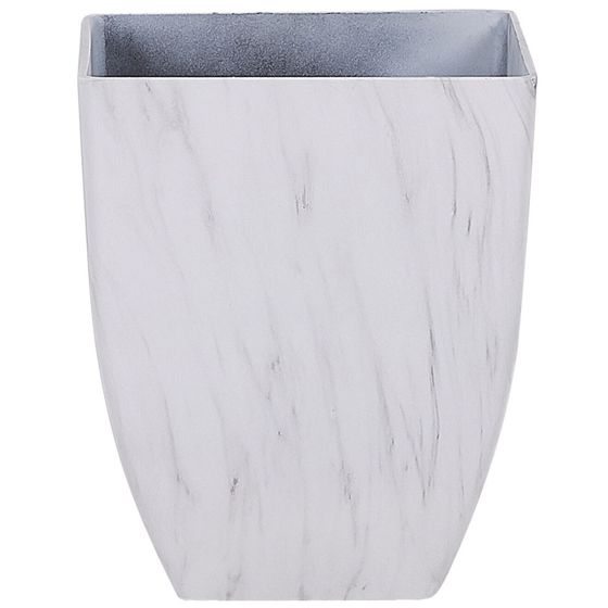 Kukkaruukku MIRO 35 cm Valkoinen marmorikuvio