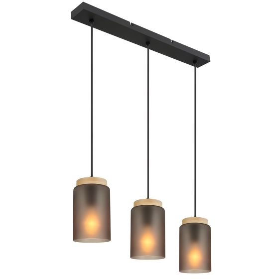 TOOLIGHT riippuva kattovalaisin APP1812-3CP harmaa, 60x60x17cm