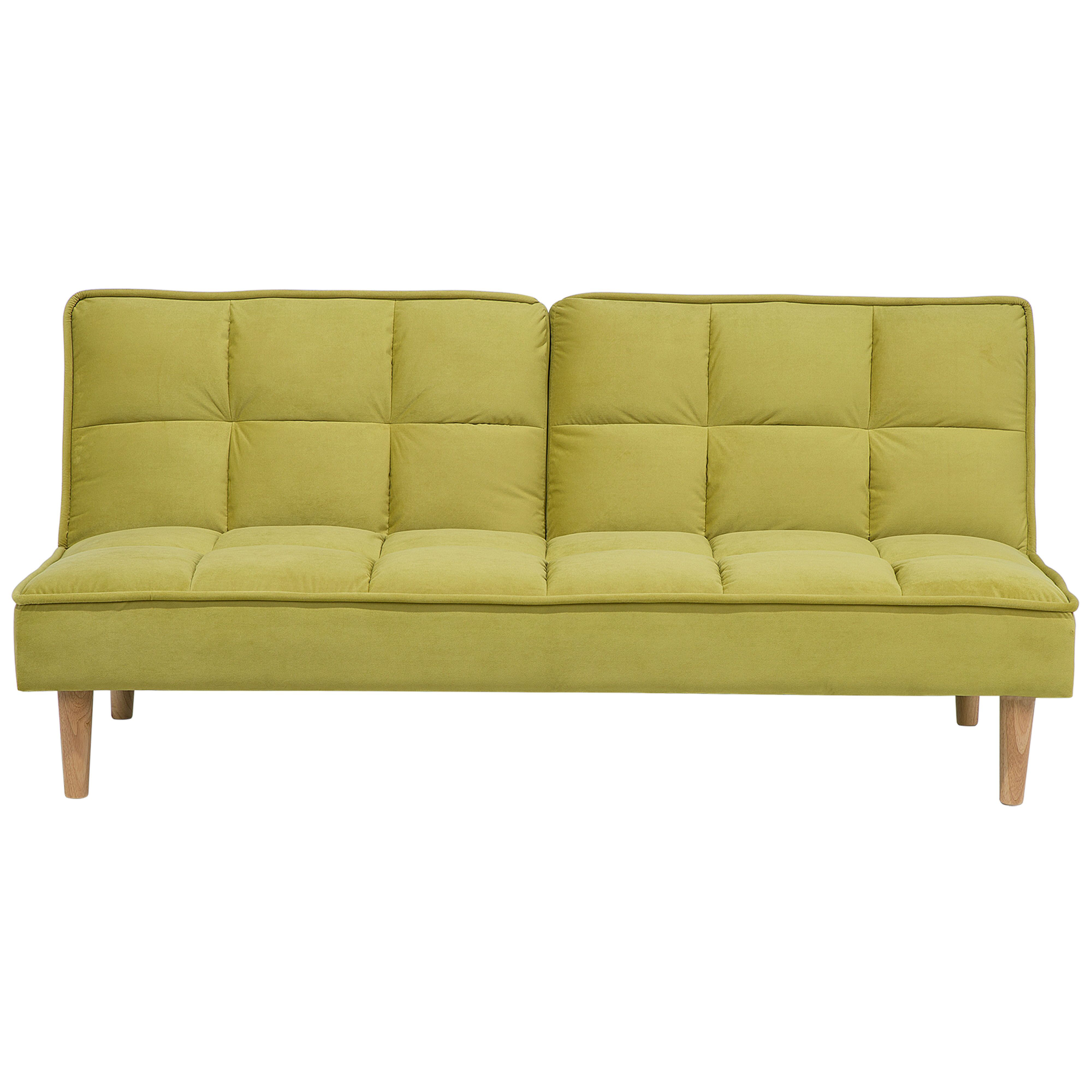 Vuodesohva SILJAN kangas Oliivinvihreä 3-istuttava