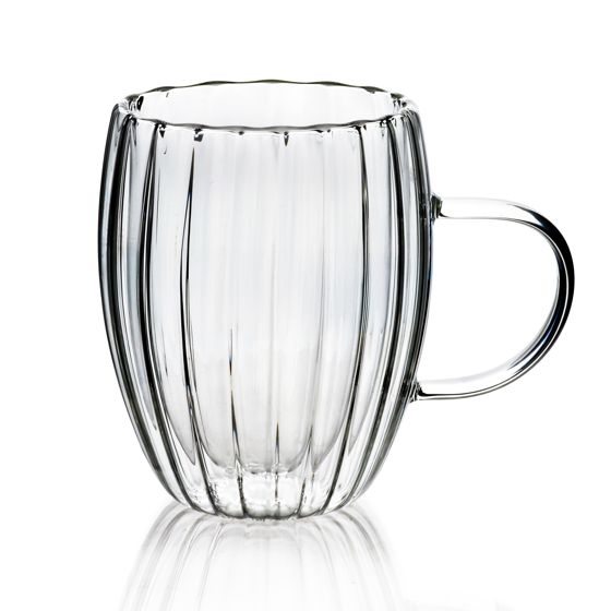 Allesken, läpinäkyvä, borosilikaattilasi muki, 300 ml, P:5.7 x L:13.0 x K:8.2 cm