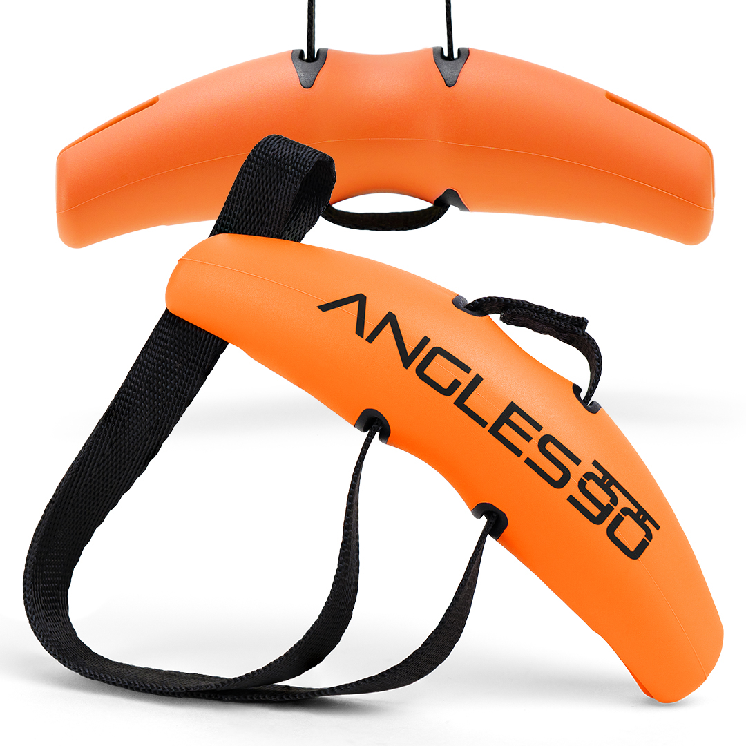 Angles90 Leuanvetokahvat – ergonomiset 90° leuanvetotangon ja kaapelilaitteiden kahvat | lat pulldown -kiinnitys