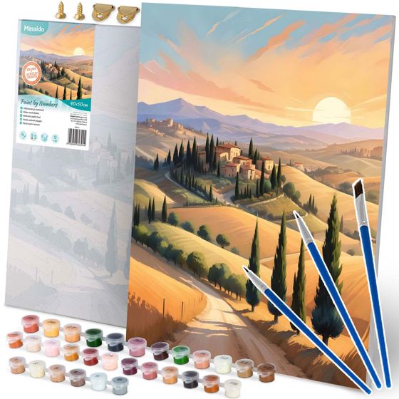 Maalaus numeroiden mukaan 40x50 cm Massido Landscape