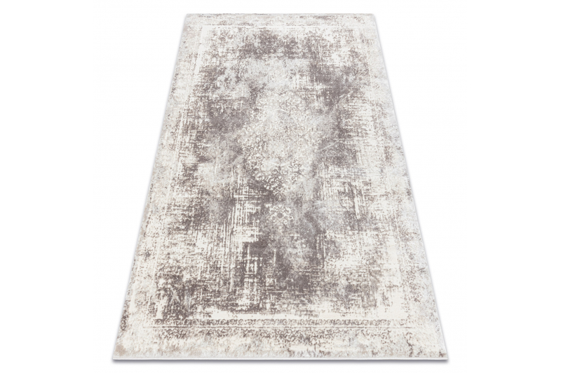 Matto CORE W9784 Rosetti Vintage - rakenteellinen, kaksi kerrosta fleeceä, beige 80x150 cm