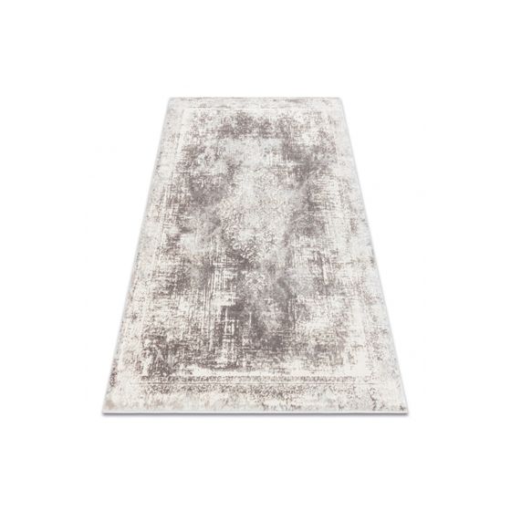 Matto CORE W9784 Rosetti Vintage - rakenteellinen, kaksi kerrosta fleeceä, beige 80x150 cm