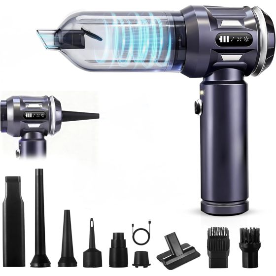 ZMH Langaton sauvaimuri 17kpa Mini 4-in-1 -autoimuri sopii