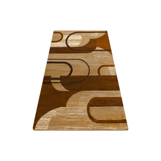 Royal Matto HE405 Geometrinen - ruskea / kerma 200x290 cm