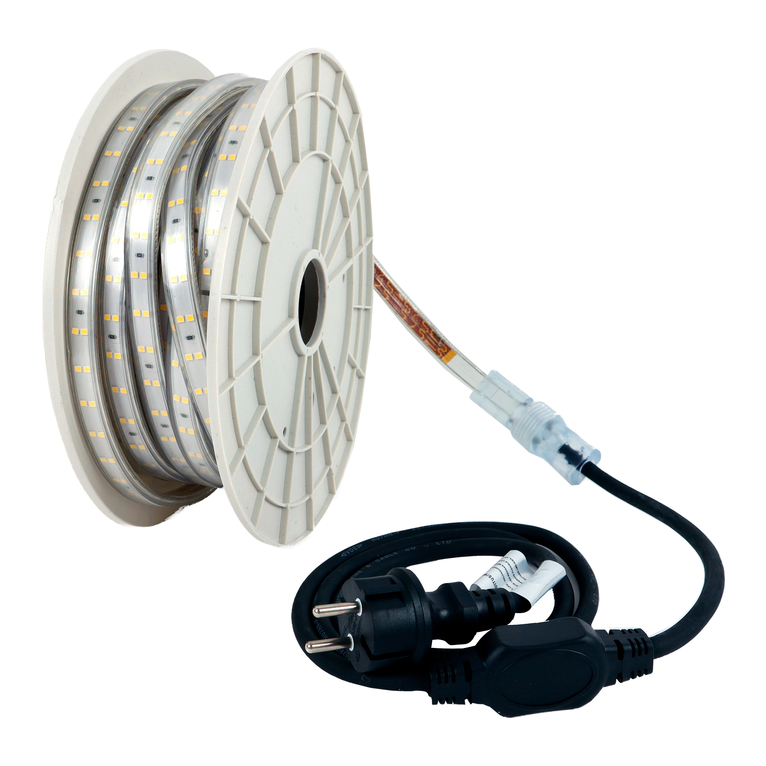 Led Energie Työmaavalonauha 230V 15m 14*7mm 12000lm 4000K 8W/m 800lm/m