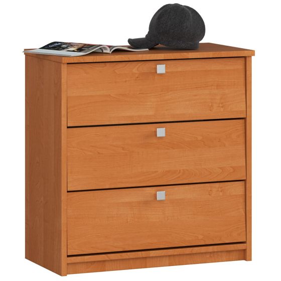 Akord Pieni Kenkäkaappi 3 kippiovea Leppä 60x31x62