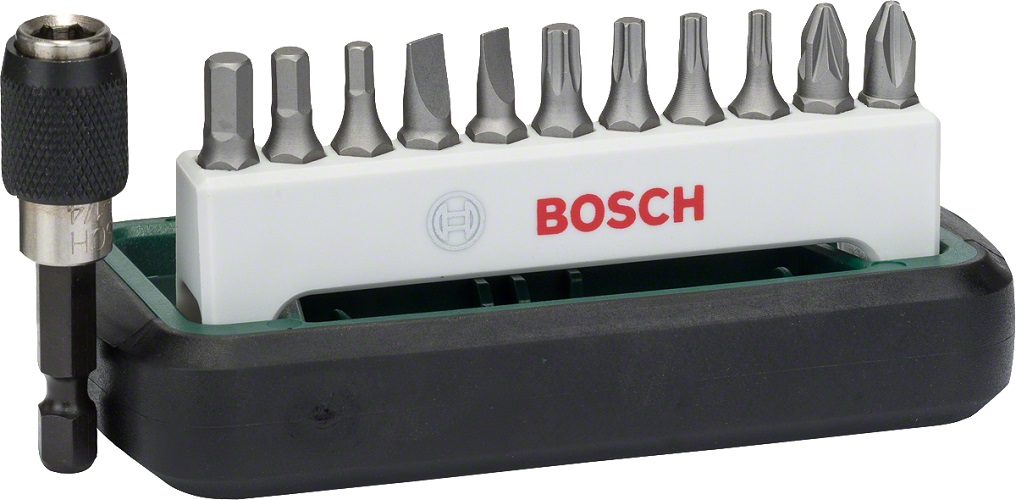 Bosch -Ruuvauskärkisarja 12 osaa PH, PZ, HEX, T, S