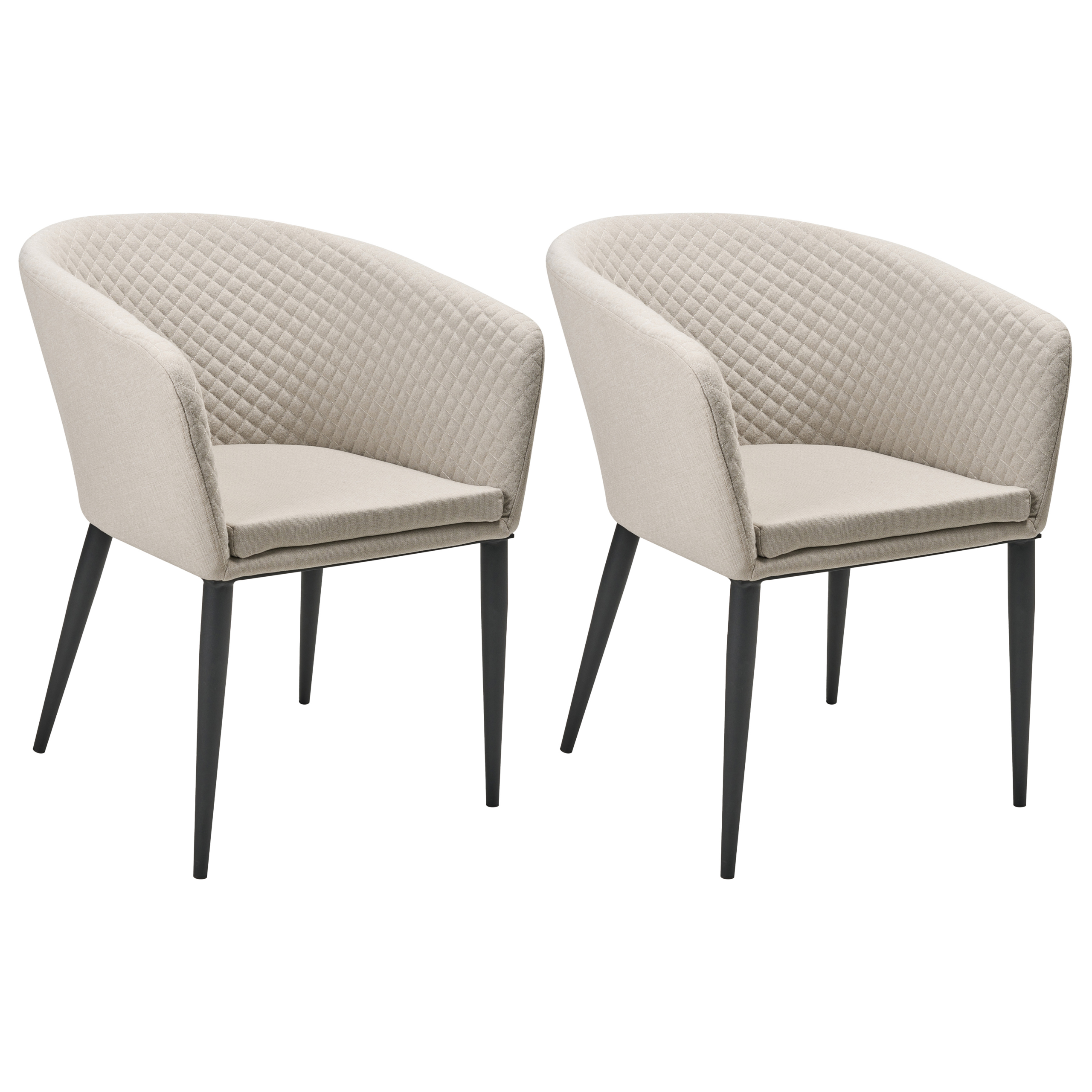 Puutarhatuolisetti 2 kpl CURGOS kangas Beige