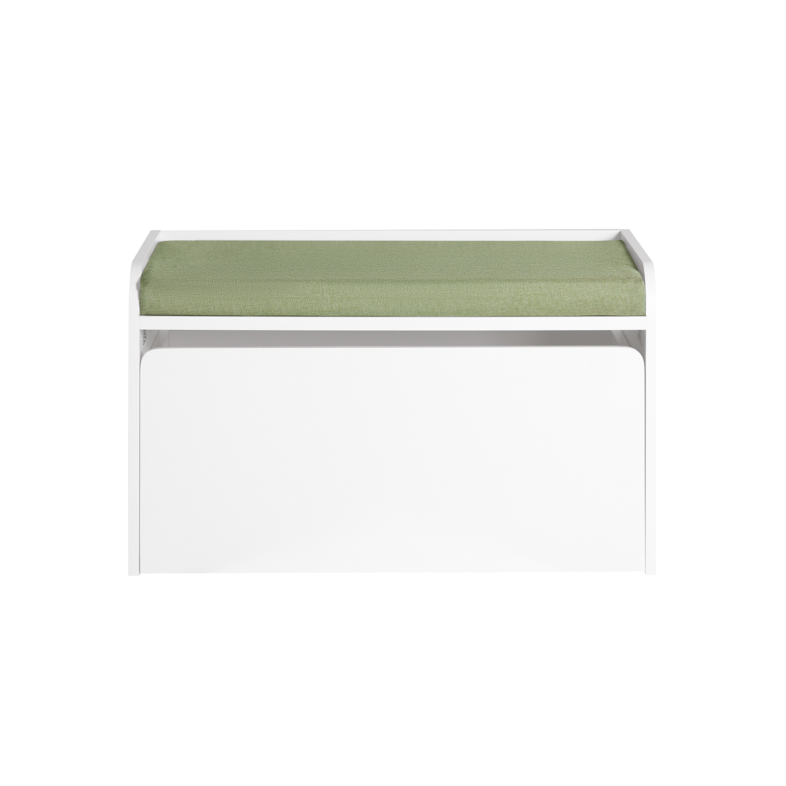 SoBuy Lasten lelusäilytyspenkki KMB80-W ekologinen valkoinen