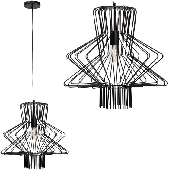 TOOLIGHT riippuvalaisin APP1458-1CP musta, 45X45X43CM