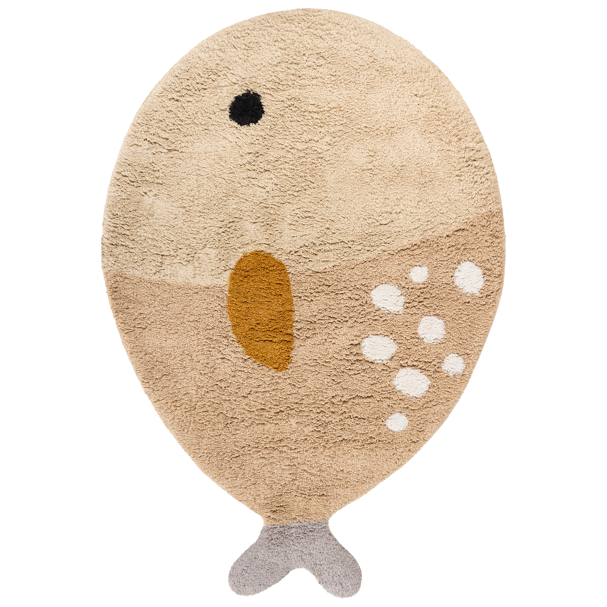 Lastenmatto BLOOP Beige 80 x 120 cm Puuvilla