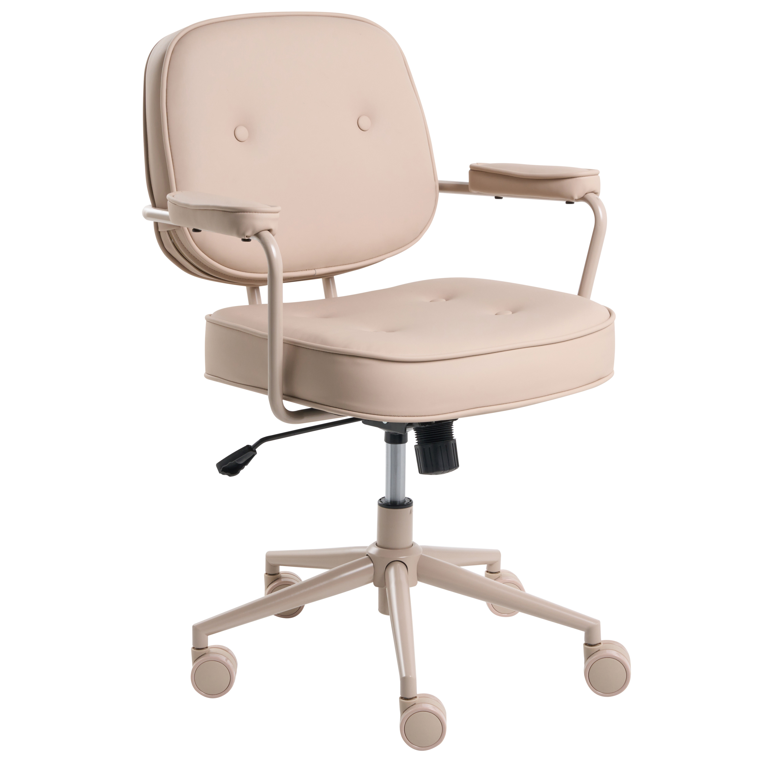 Työtuoli PARAMUS Keinonahka Beige