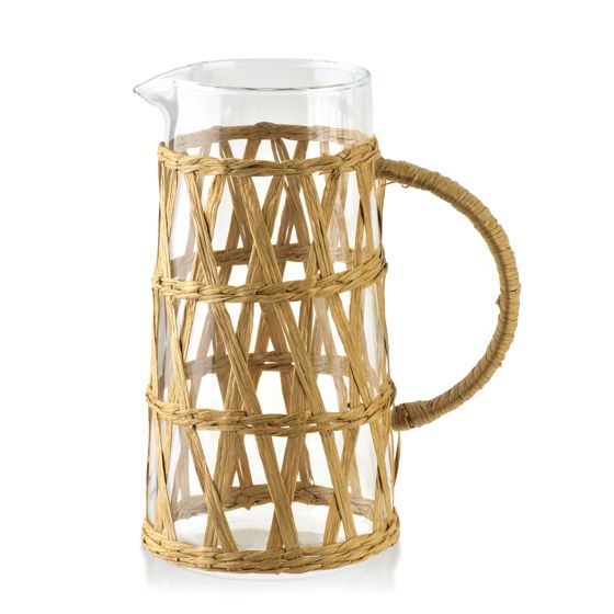 Kannu lasinen MODERN KITCHEN Boho 10x8x19,5 cm kirkas 1 kpl