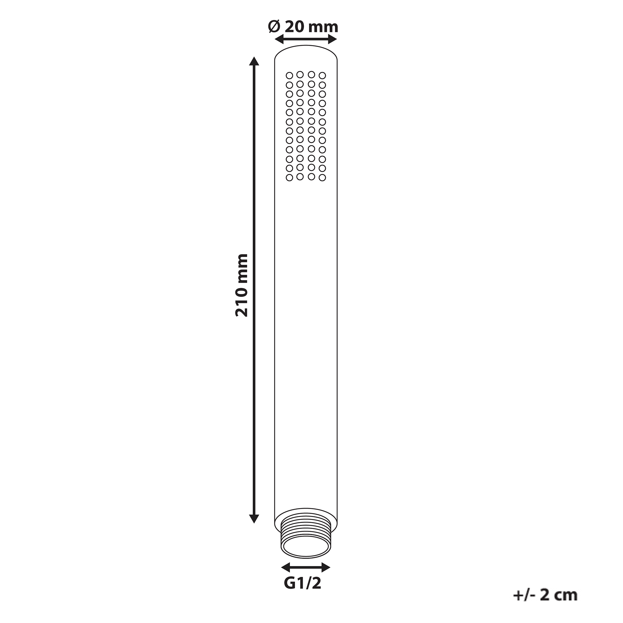 Suihkupää CABUYAL messinki Kulta