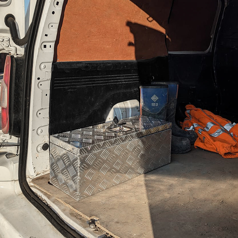 Alumiininen työkalulaatikko 35L - Pieni