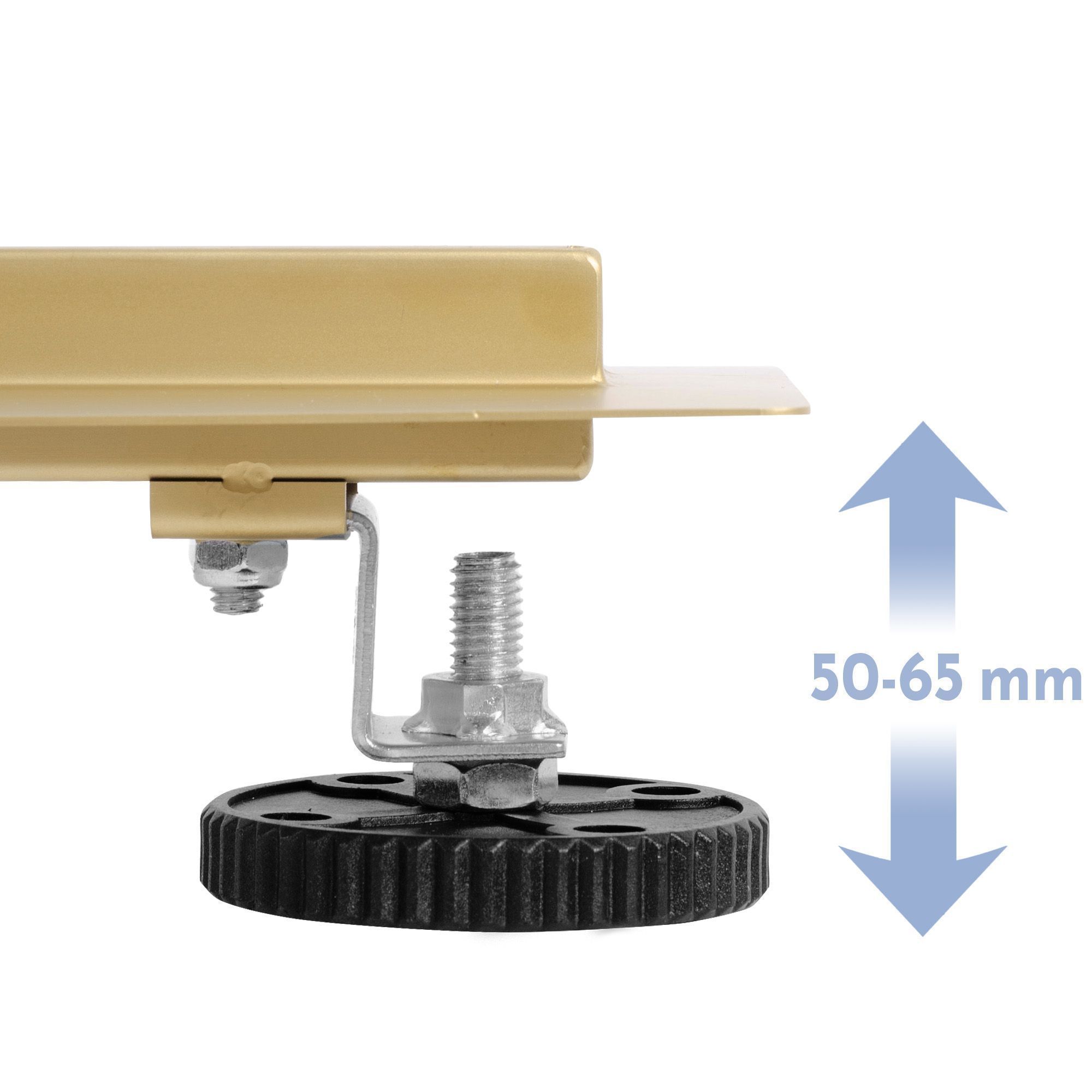 REA Linjalattiakaivo NEOX 70 harjattu kulta, 70X11X5CM