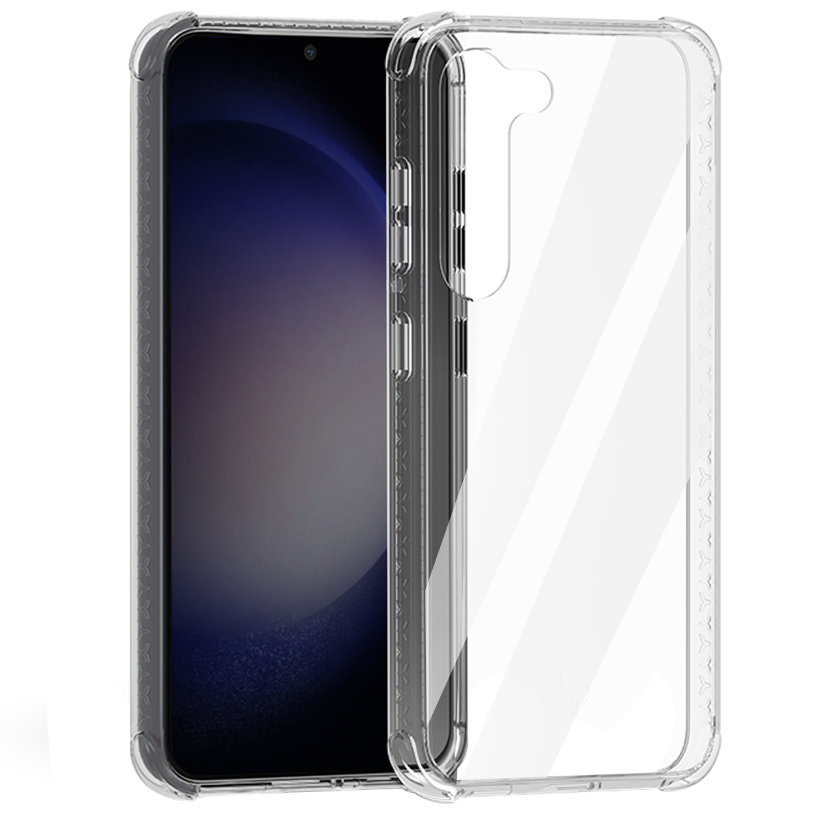 Vahvistettu iskunkestävä kotelo Samsung Galaxy S23 5G Force Case Transparent