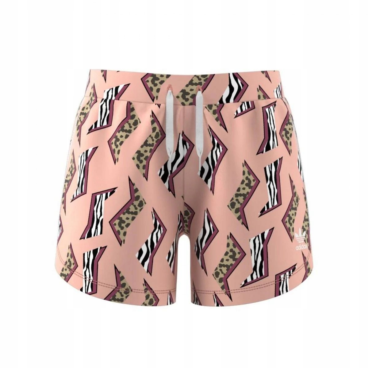 Adidas Urheilushortsit Allover Print Pink Regular Fit SHORTS 152 Y3654