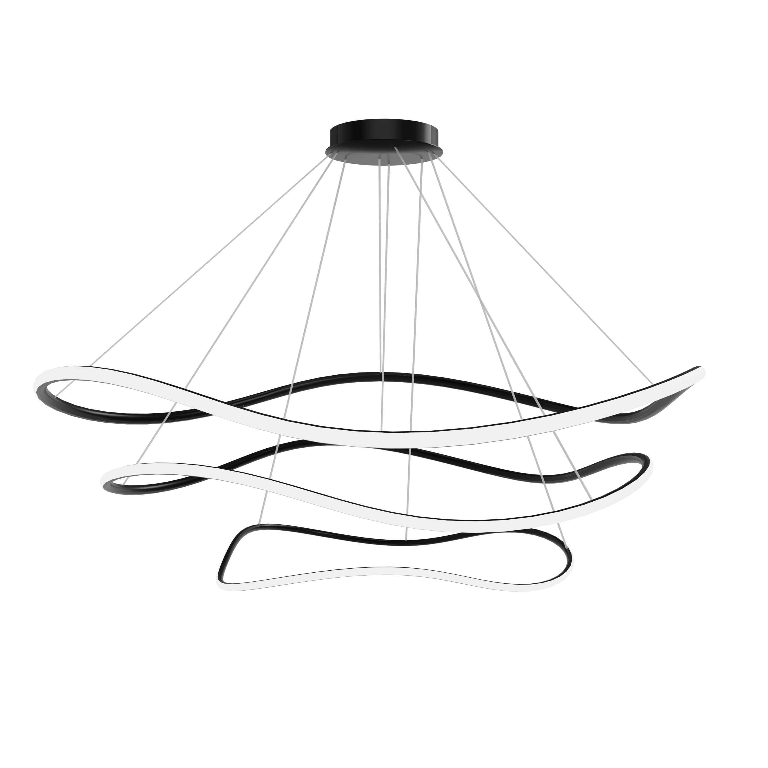 TOOLIGHT riippuvalaisin LHJ016-CP3 musta musta