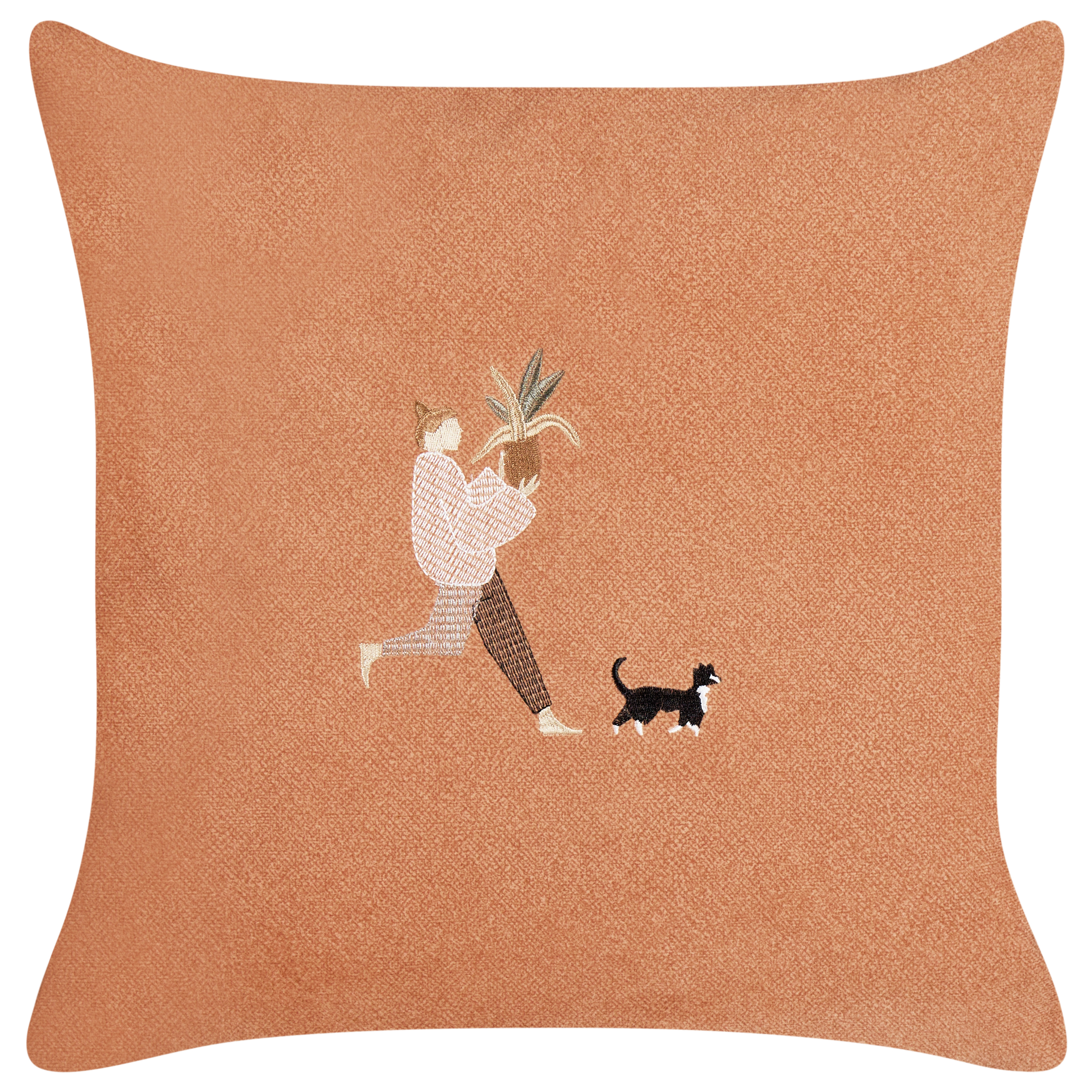 Koristetyynysetti 2 kpl MARIGOLD 45 x 45 cm Oranssi Hillitty