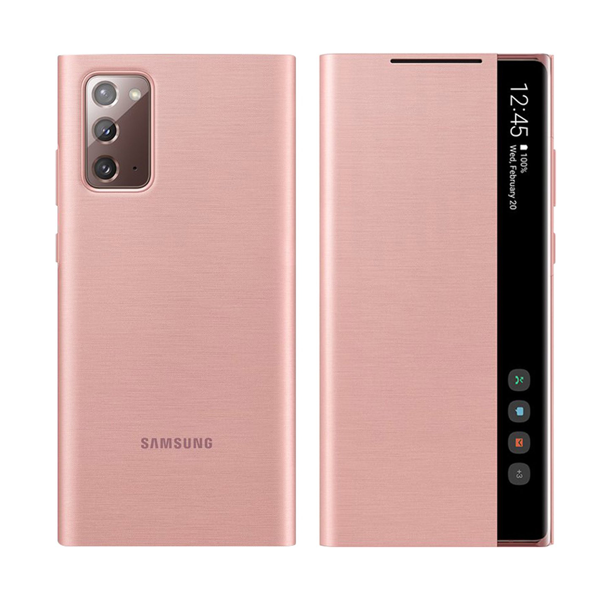 Kotelo Galaxy Note20 Folio Clear View Cover