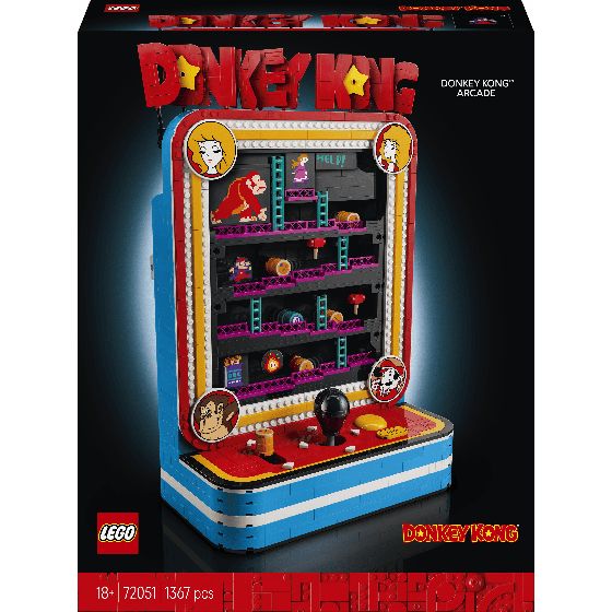 Lego Super Mario Donkey Kong -pelihallisetti 1367 osaa (72051)