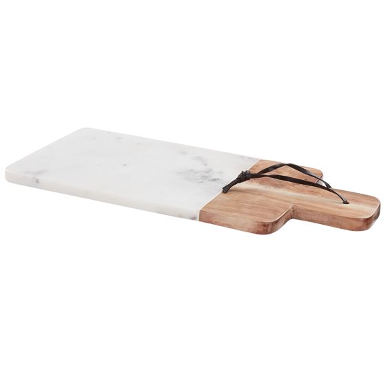 Tarjotin VOLOS kivi Valkoinen marmorikuvio