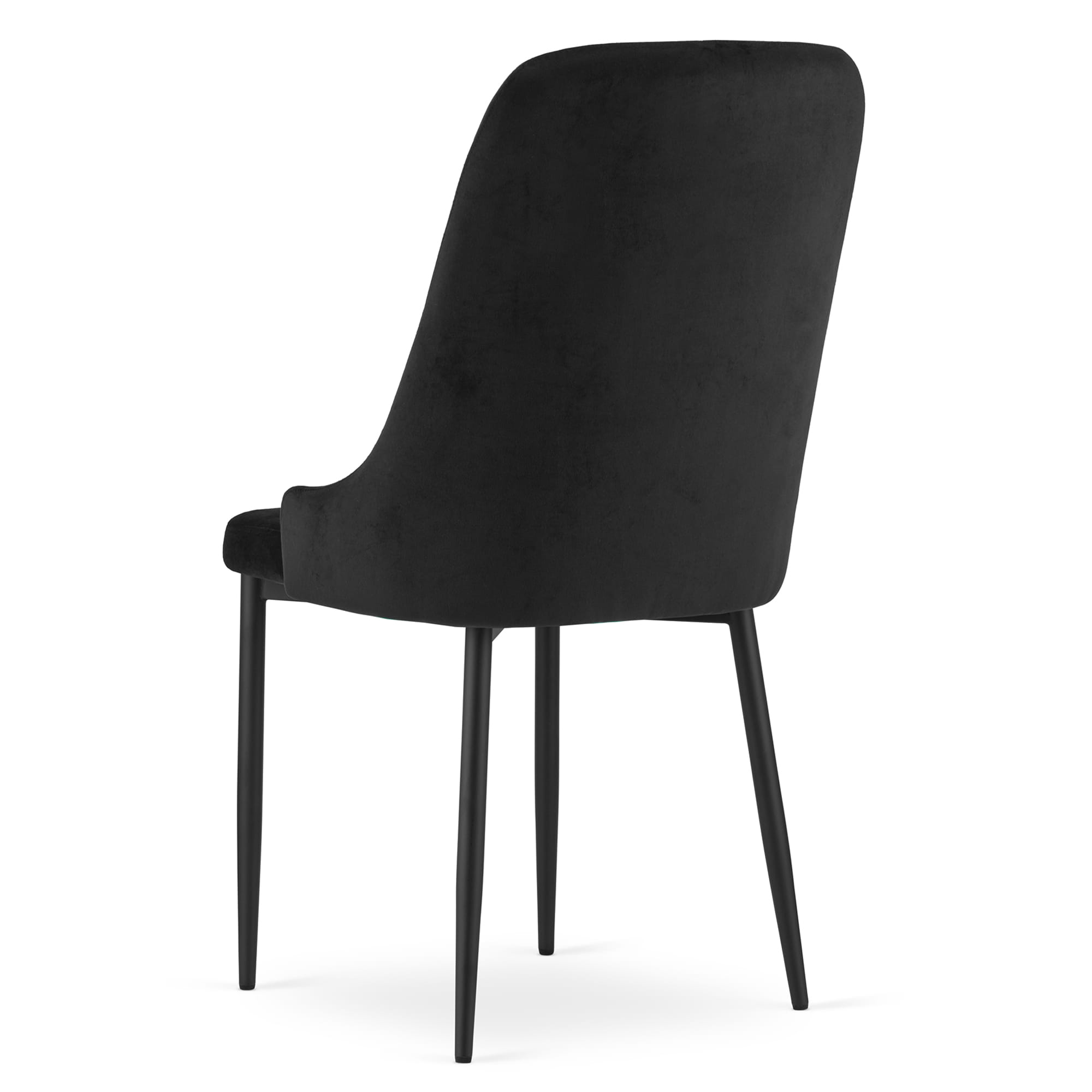 Tuoli - Leobert - AMORE - musta - 48x56x93 cm - setti 4 kpl