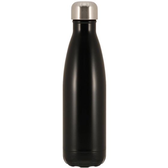 Terästermospullo 0,5L musta