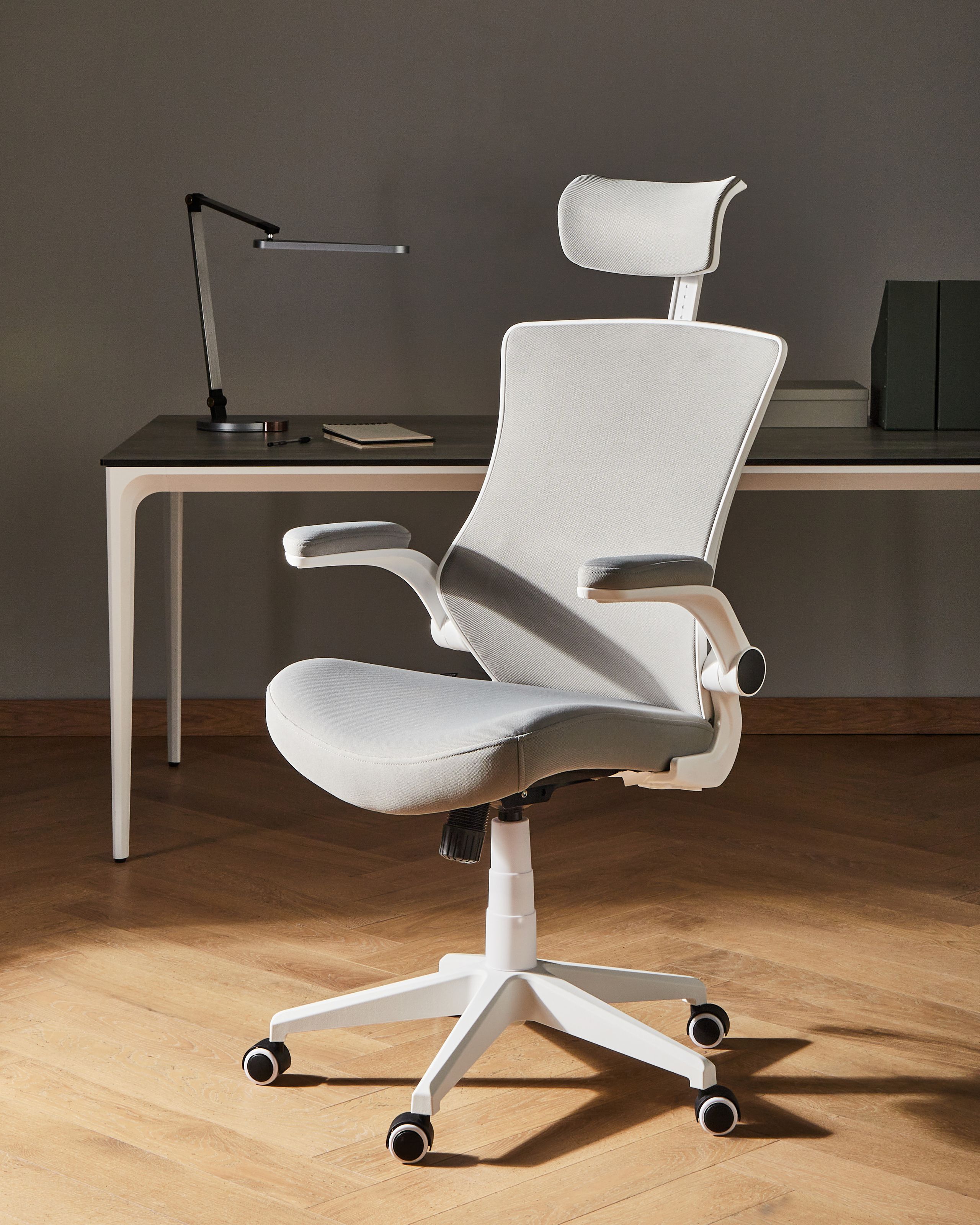 Toimistotuoli PALADIN kangas Vaaleanharmaa