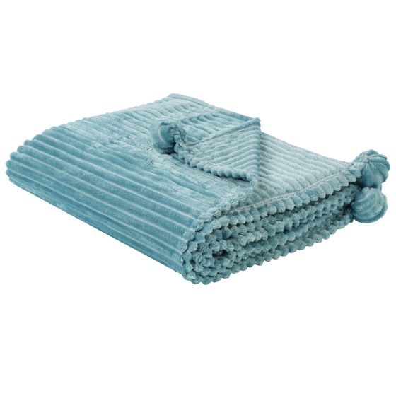 Torkkupeitto KAWERI 150 x 200 cm Vaaleanvihreä