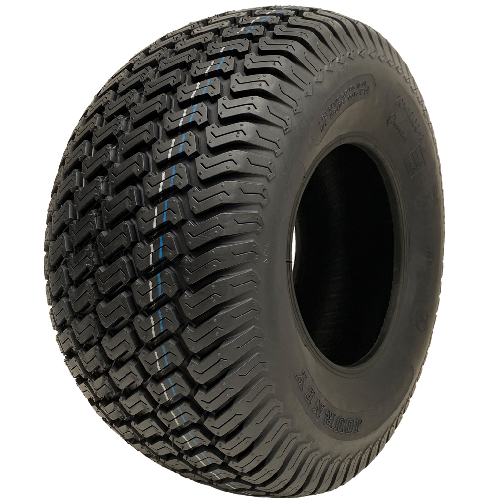 20x10.00-8 ruohonleikkurin nurmikkorengas, 4-kerroksinen, tubeless, Wanda P332, E-merkki, tieliikennekelpoinen