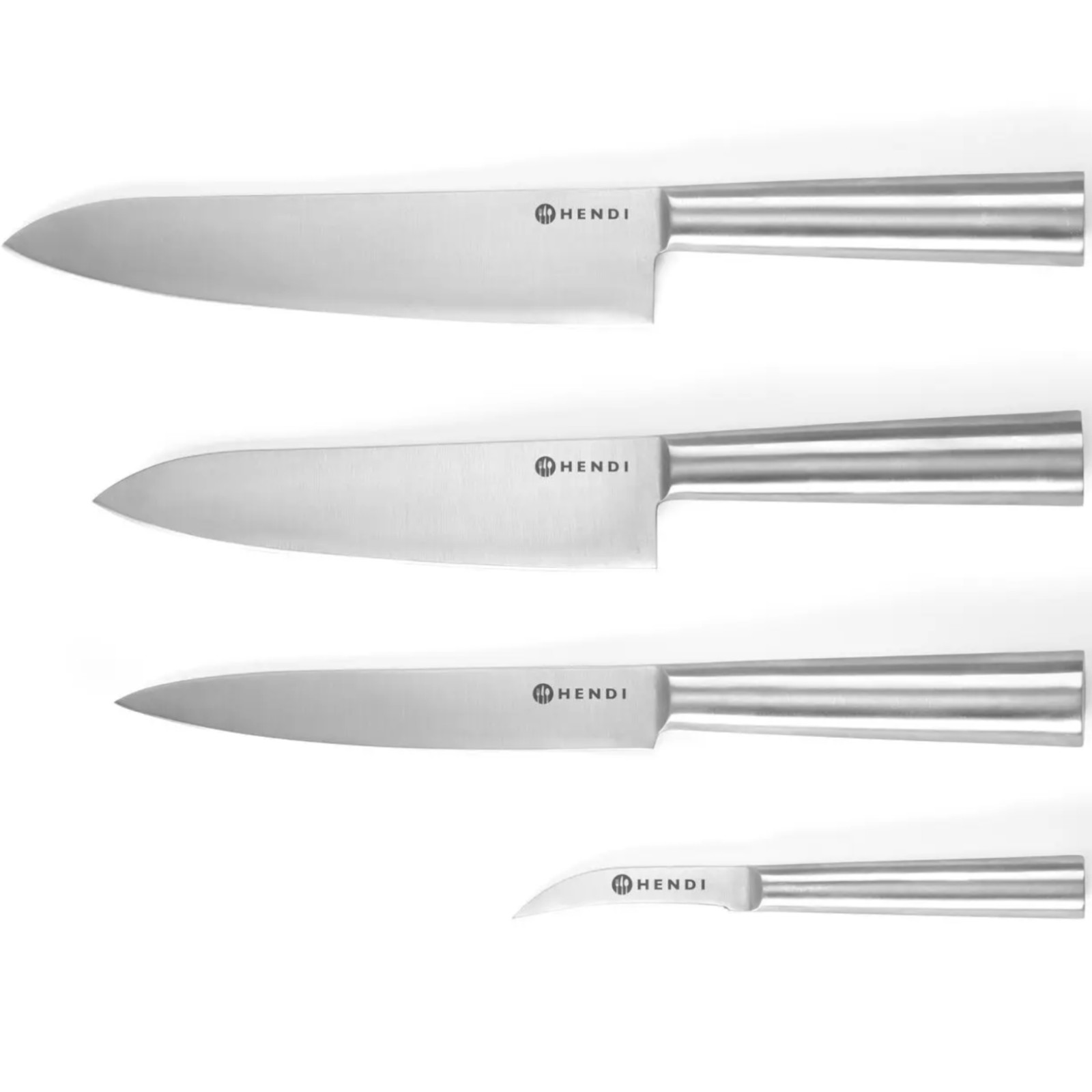 4 teräksisen keittiöveitsen setti - Hendi 781029