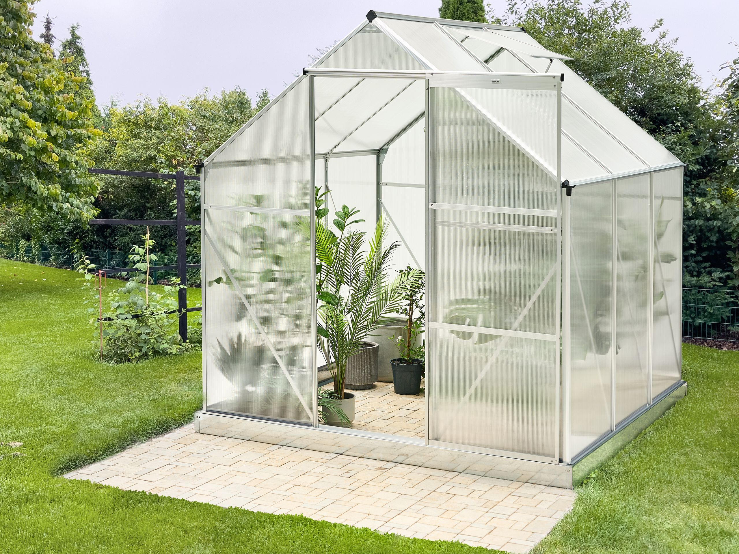 Kasvihuone APULIA Hopea 190 cm