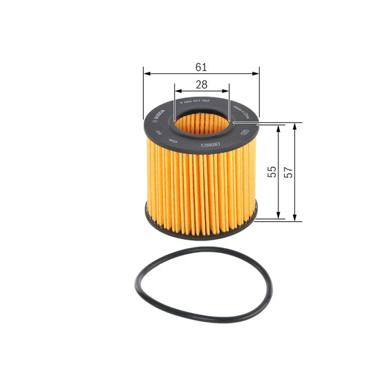 Bosch Öljynsuodatin F026407092