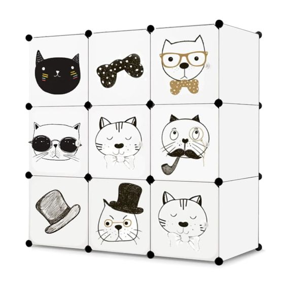 Lasten modulaarinen kaappi 9x - W02