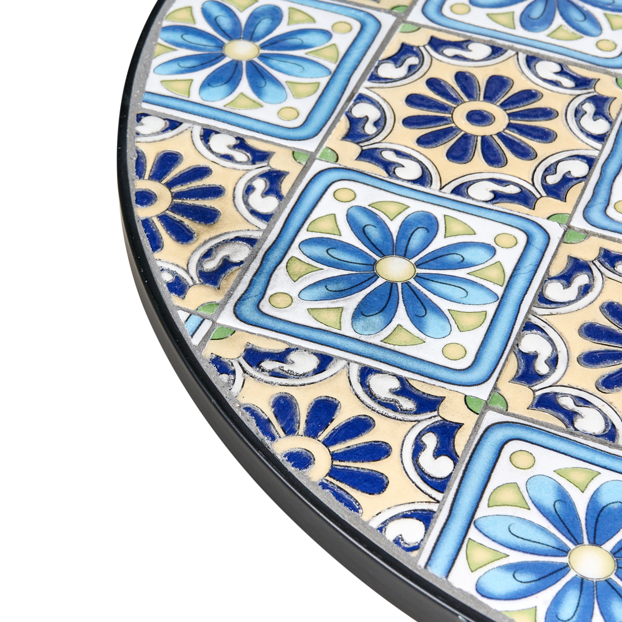 Bistropöytä AGGIUS 60 cm 60 cm metalli Musta