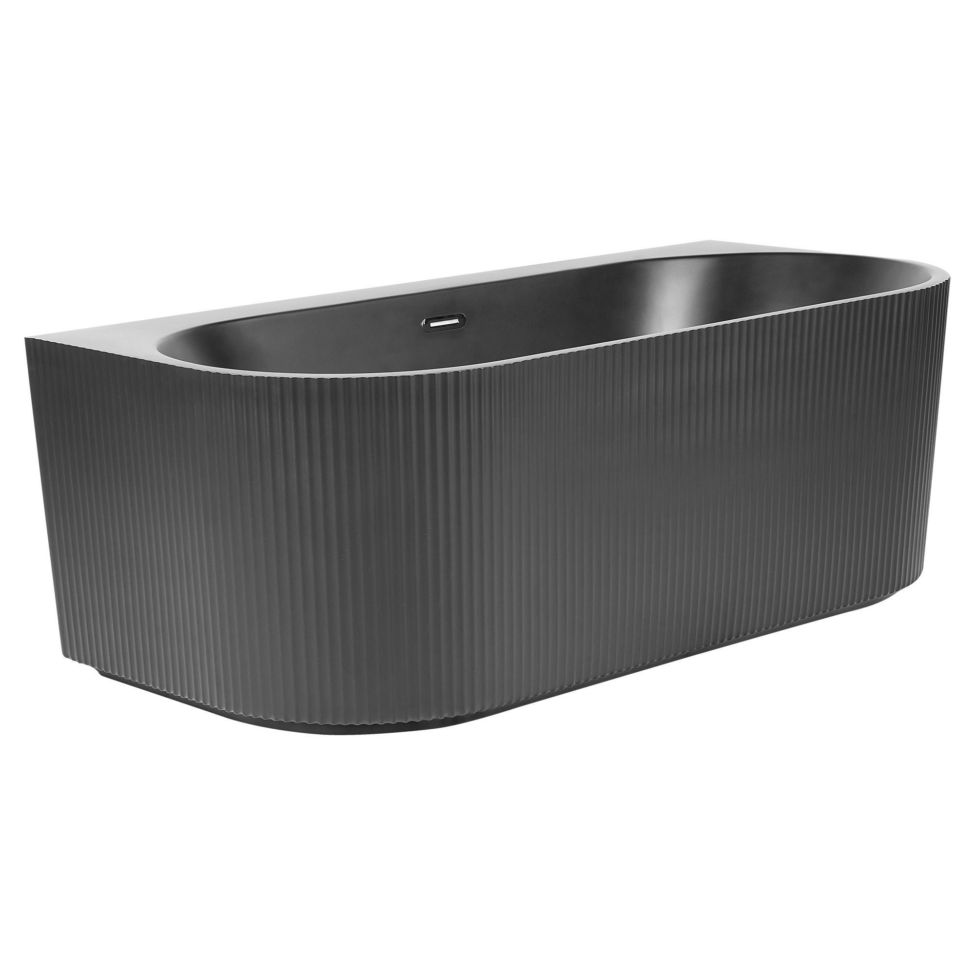 Kylpyamme GOCTA 170 x 80 cm Musta