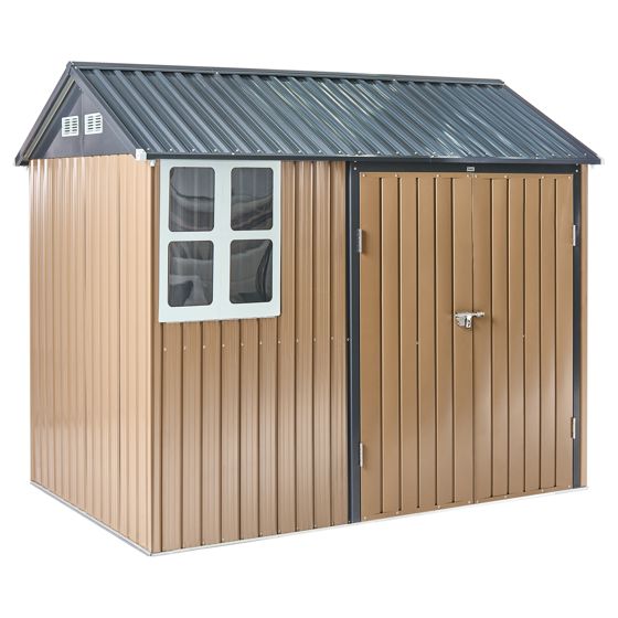 Puutarhavaja NOCCIANO 248 cm 161 cm Metalli Ruskea