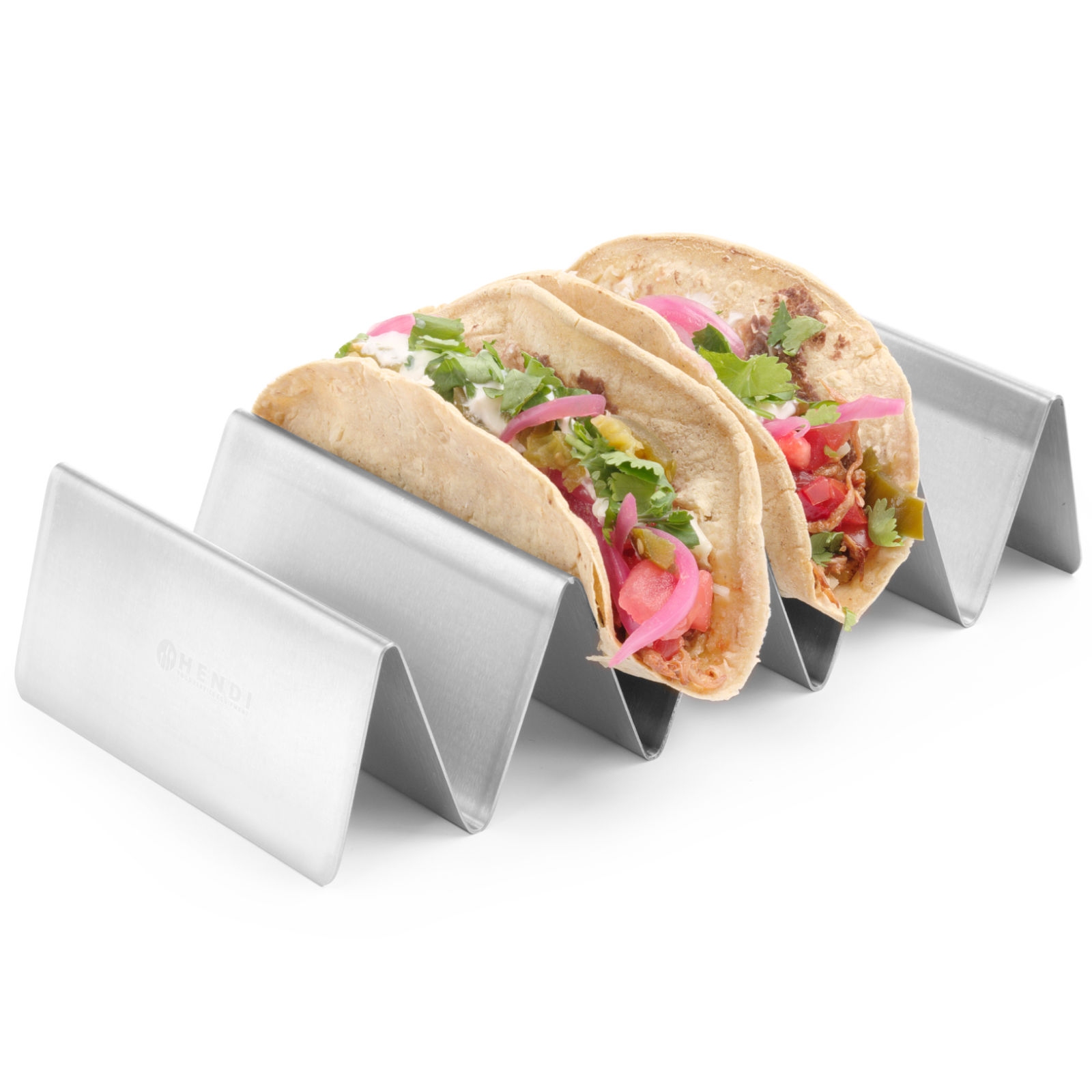 Voileipien ja hodarien esittelyteline, 4 lokeroa - Hendi 429457