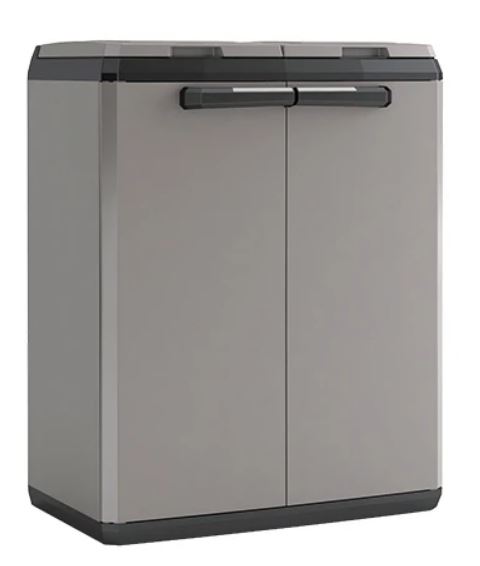 Keter Split Basic -Kierrätyskaappi 2x 110L