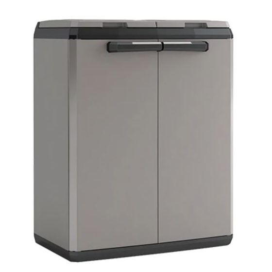 Keter Split Basic -Kierrätyskaappi 2x 110L