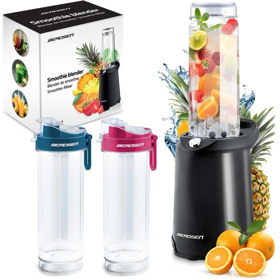 Berdsen BD-752 350W smoothie-tehosekoitin musta