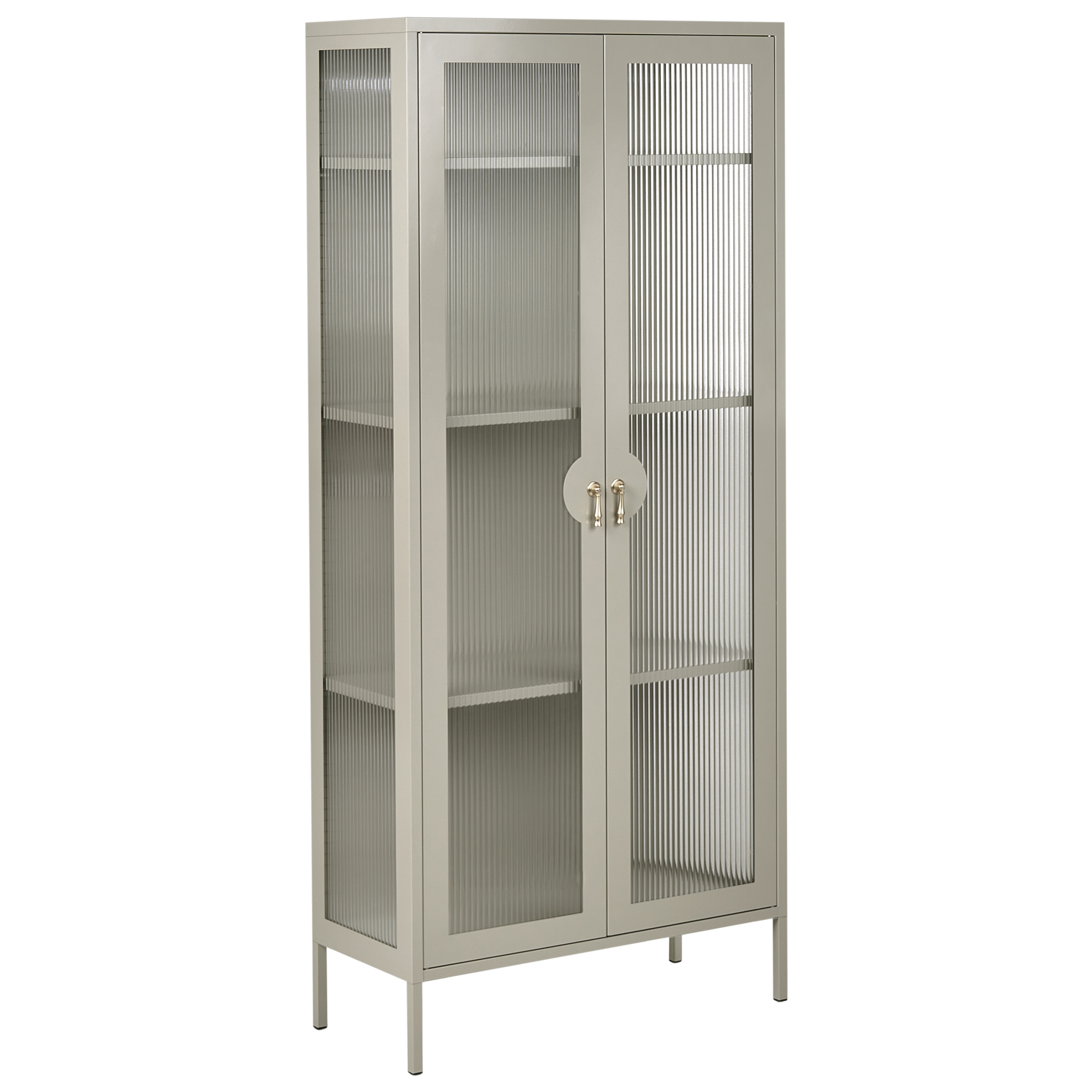 Vitriini GLEORA Metalli Vaaleanbeige